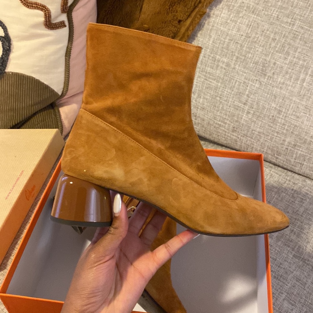 Castaner cuero suede bootie